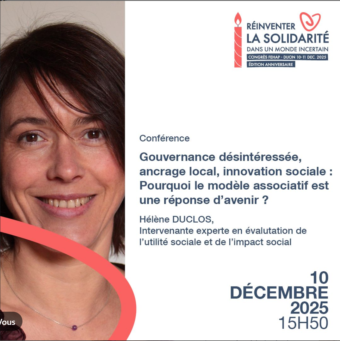 Hélène Duclos FEHAP 2025